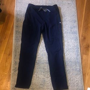 Navy Blue Figs Scrubs Bottoms